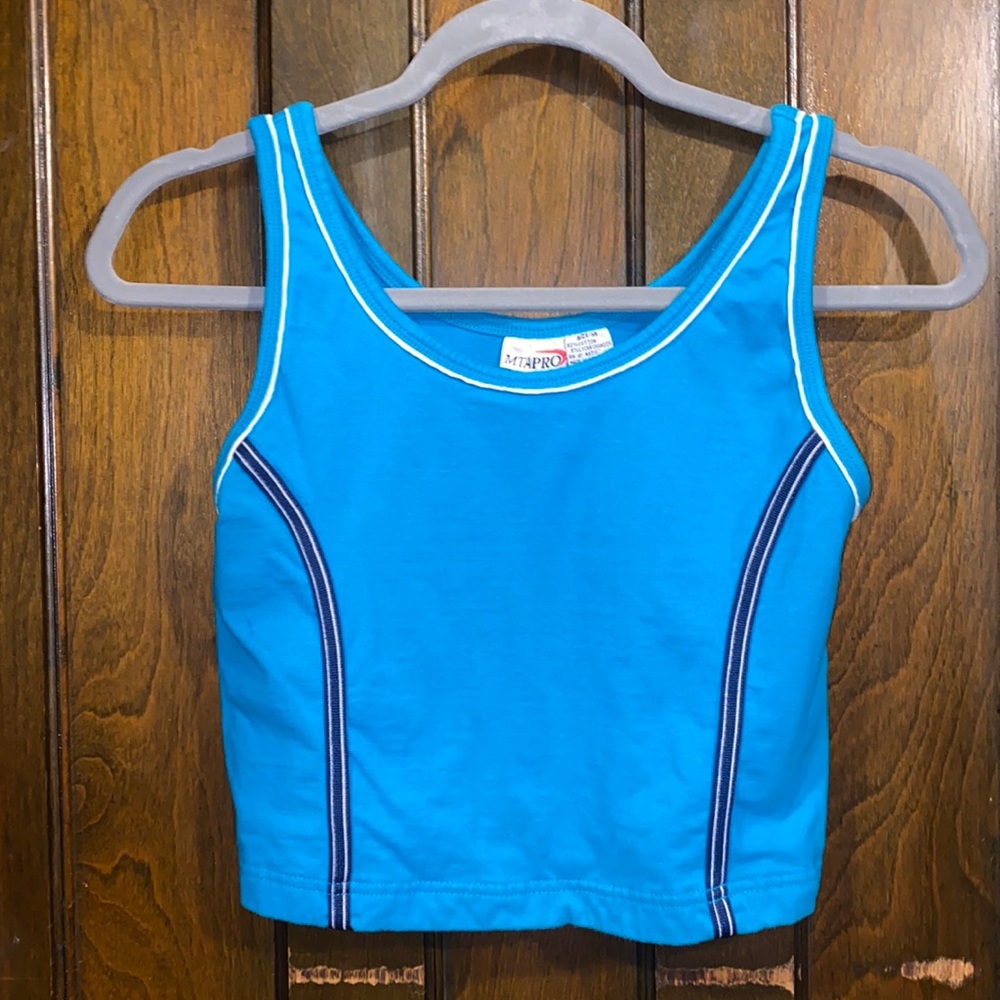 MTA Pro Blue Tank Top Vintage Medium
